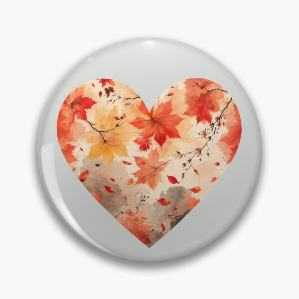 Item preview, Autumn leaves heart designed and sold by 247DesignStudio.