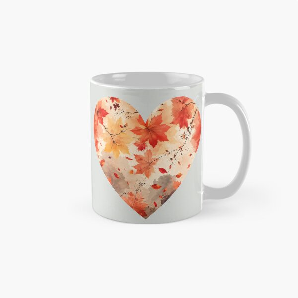 Item preview, Autumn leaves heart designed and sold by 247DesignStudio.