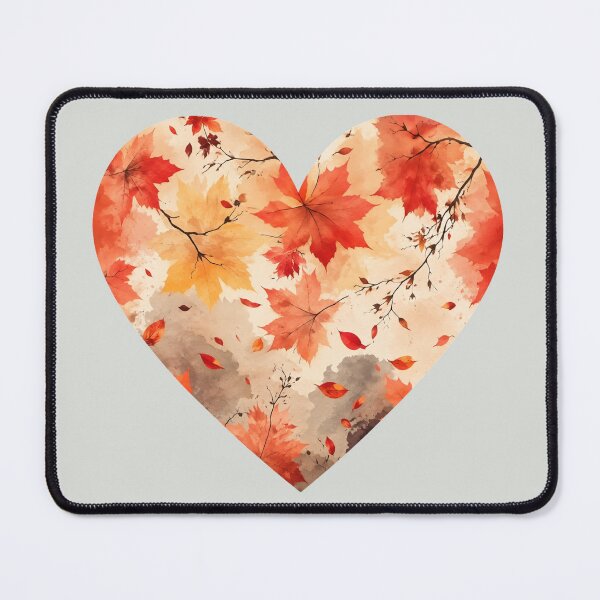 Item preview, Autumn leaves heart designed and sold by 247DesignStudio.