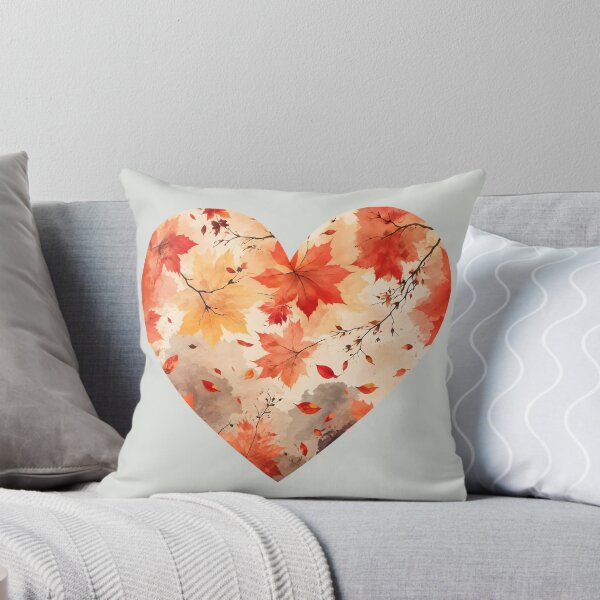 Item preview, Autumn leaves heart designed and sold by 247DesignStudio.