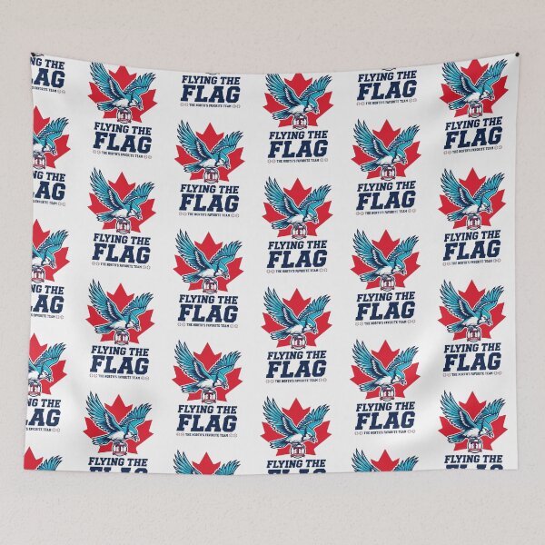 Item preview, Flying Bluejay Baseball Flag designed and sold by Tiffany Roy.