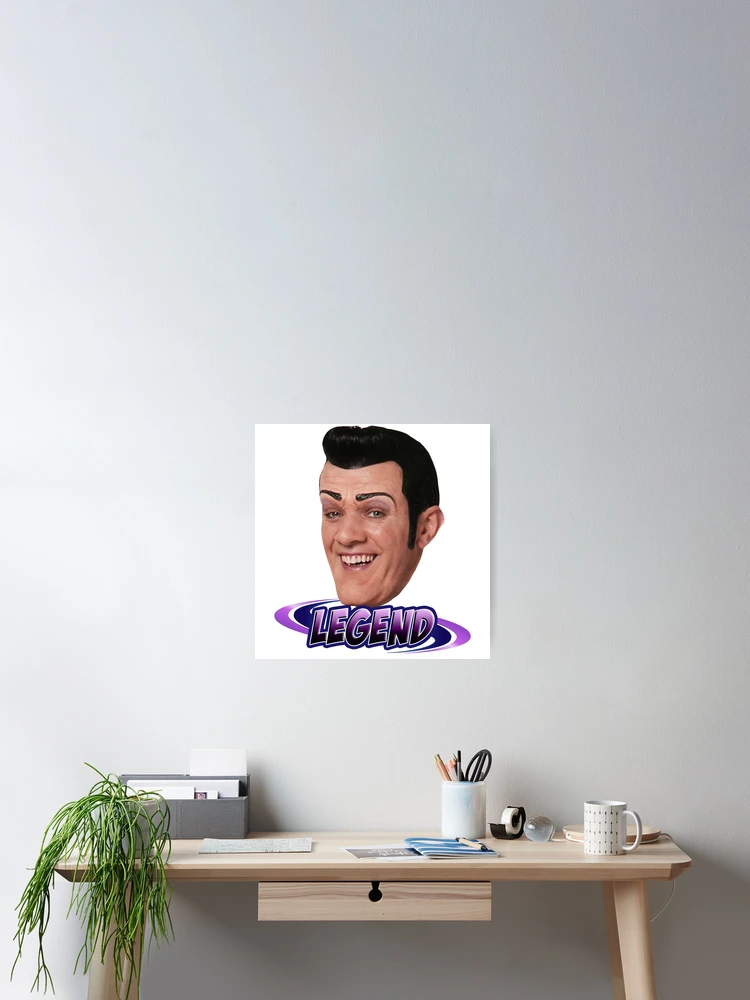 Thumbnail 2 of 3, Poster, Robbie Rotten Legend R.I.P. designed and sold by hypetype.