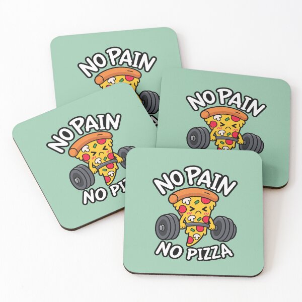 Item preview, No Pain No Pizza designed and sold by wingoo22.