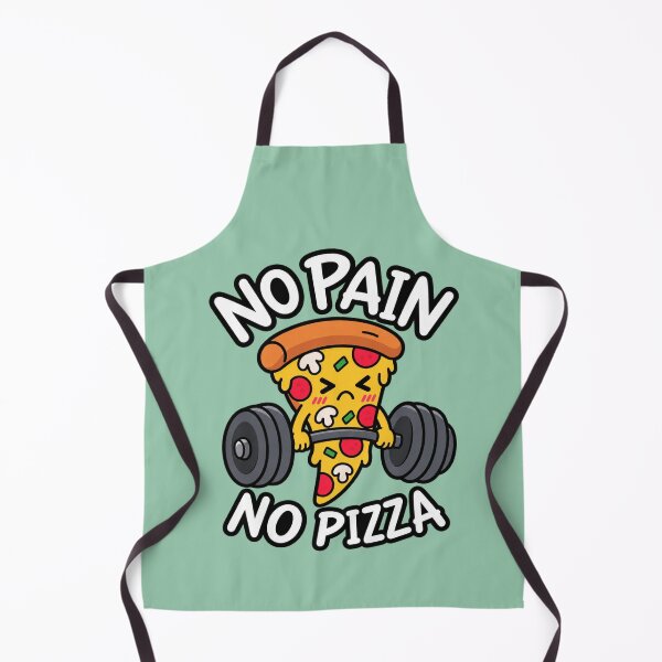 Item preview, No Pain No Pizza designed and sold by wingoo22.
