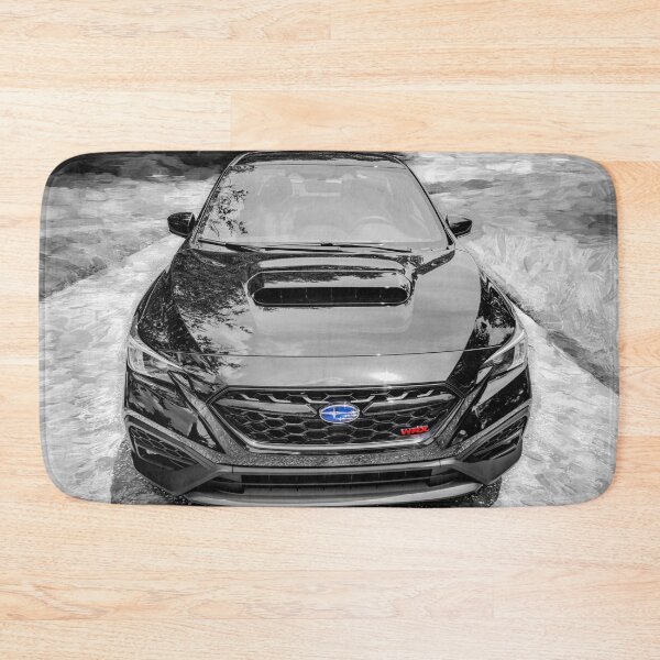 Item preview,  2026 WRX Crystal Black Silica Technical Blueprint Car Poster designed and sold by RichFrancoCars.