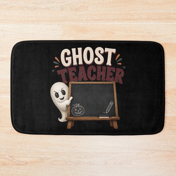 Item preview, Ghost Teacher Blackboard Spooky Classroom School designed and sold by OliviaHayesArt.