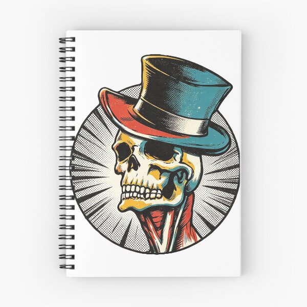 Item preview, Stylish skull designed and sold by Glenbobagins.