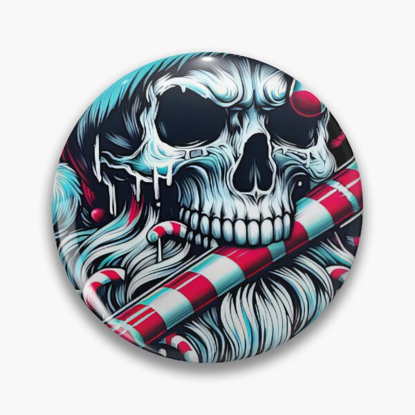 Item preview, Twisted Christmas Skull Joan Jett designed and sold by jakkarin123.