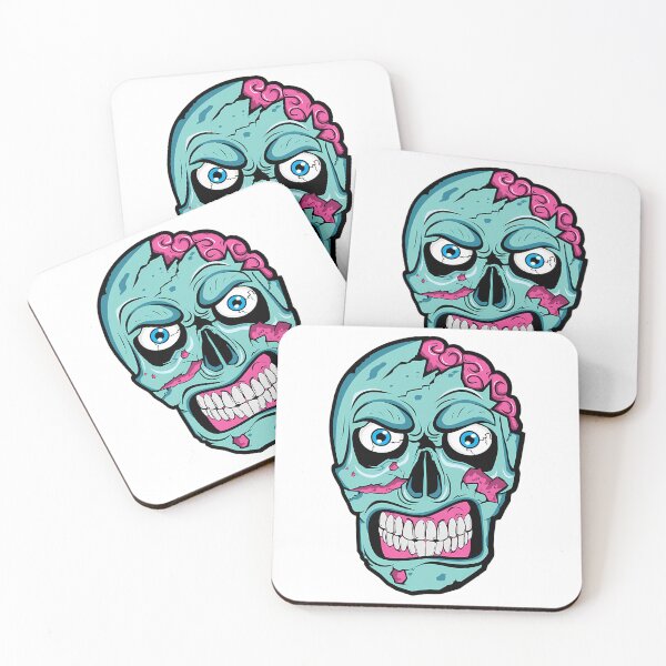 Item preview, Scary Zombie Face With Rotting And Peeling Flesh designed and sold by BeinChicComfy.