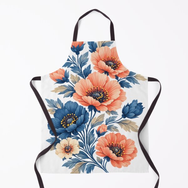 Item preview, Coral Poppy Floral Bouquet designed and sold by MichalHau.