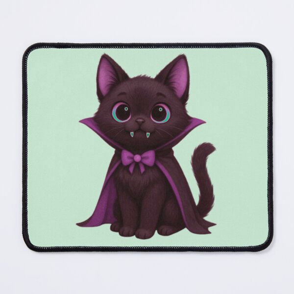 Item preview, The Purrfect Vampire - Purple Vampire Cat designed and sold by PurrfectWhisper.