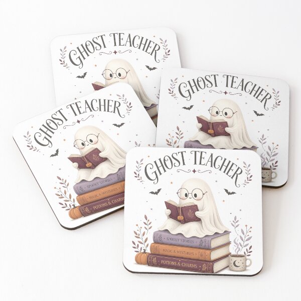 Item preview, Ghost Teacher Library Bookish Spooky School designed and sold by OliviaHayesArt.