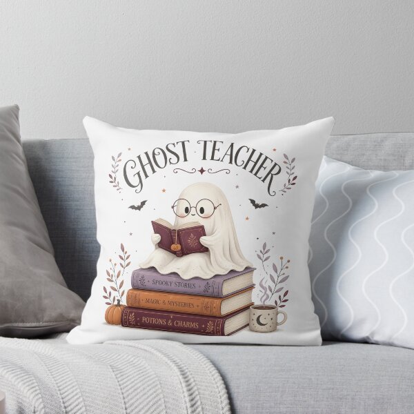 Item preview, Ghost Teacher Library Bookish Spooky School designed and sold by OliviaHayesArt.