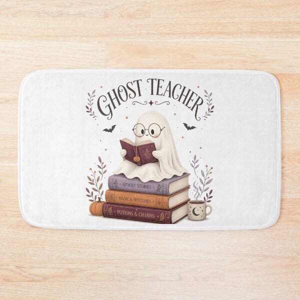 Item preview, Ghost Teacher Library Bookish Spooky School designed and sold by OliviaHayesArt.