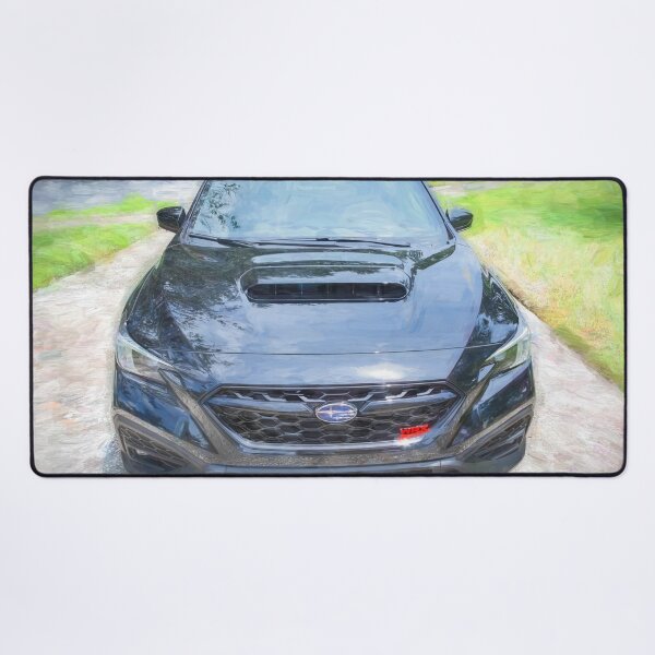 Item preview,  2026 WRX Crystal Black Silica Technical Blueprint Car Poster designed and sold by RichFrancoCars.