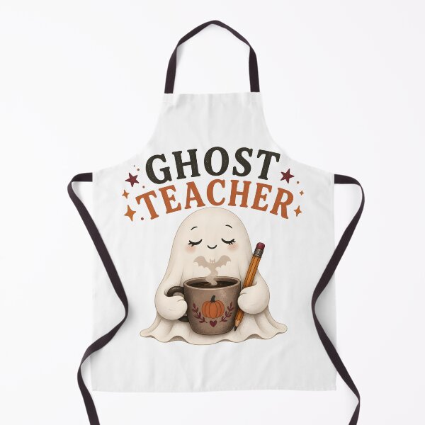 Item preview, Ghost Teacher Coffee Morning Mug Spooky School designed and sold by OliviaHayesArt.