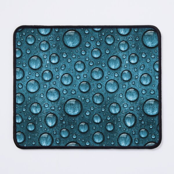 Item preview, Deep Blue Macro Water Drops Texture designed and sold by Piotrek0001.
