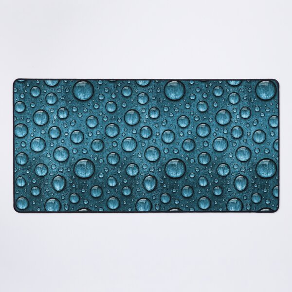 Item preview, Deep Blue Macro Water Drops Texture designed and sold by Piotrek0001.