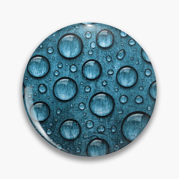 Item preview, Deep Blue Macro Water Drops Texture designed and sold by Piotrek0001.