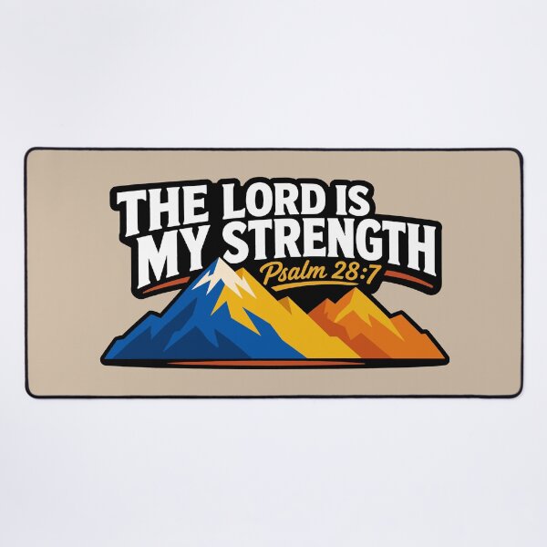 Item preview, Psalm 28:7 The LORD is my Strength designed and sold by plushism.
