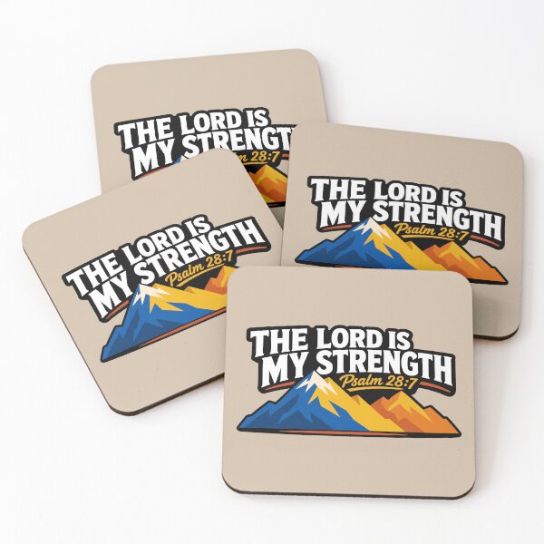 Item preview, Psalm 28:7 The LORD is my Strength designed and sold by plushism.