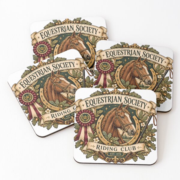 Item preview, Vintage Equestrian Society Riding Club designed and sold by MysticCanvasAi.