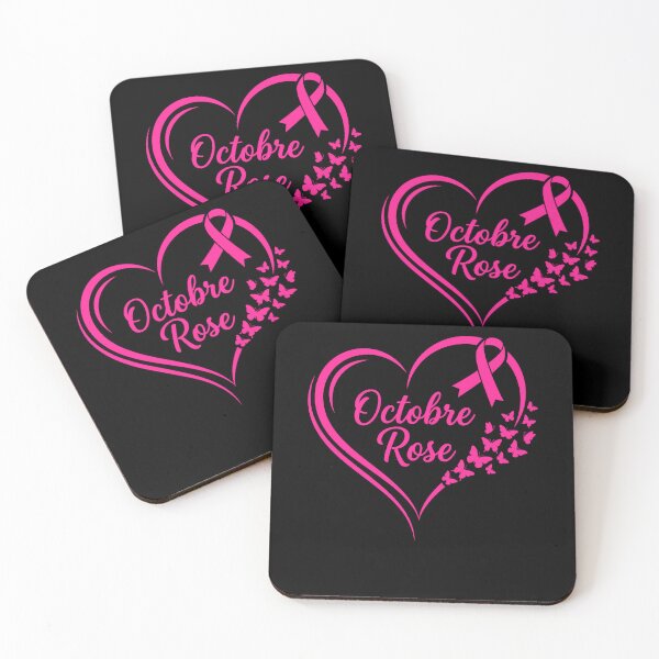 Item preview, Octobre Rose Breast Cancer Awareness Butterfly Heart designed and sold by Antdoodle.