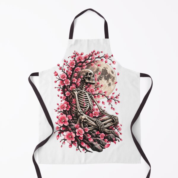 Item preview, Skeleton Under the Cherry Blossom Moon designed and sold by ODDLUME CLUB.