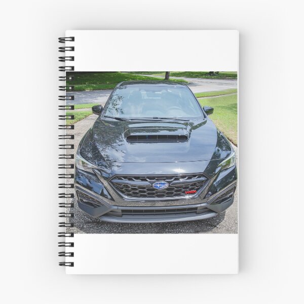 Item preview, 2026 WRX Crystal Black Silica Technical Blueprint Car Poster designed and sold by RichFrancoCars.