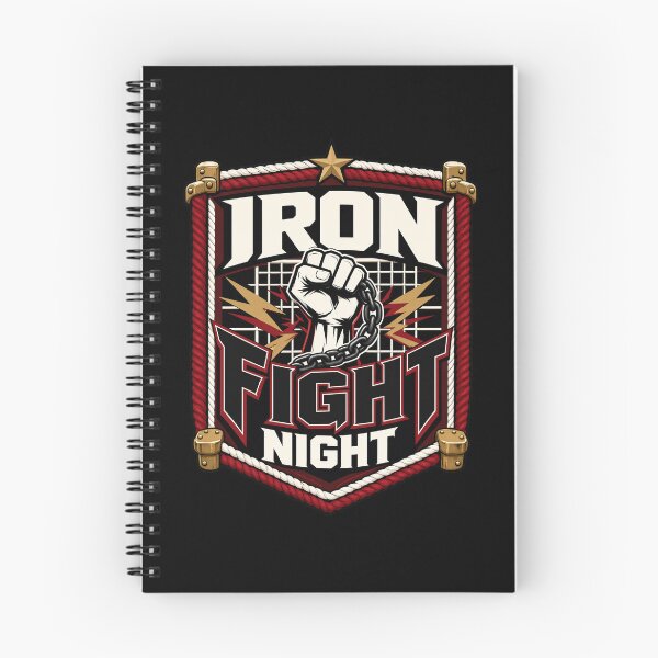 Item preview, Iron Fight Night Heavyweight Wrestling Design designed and sold by Dogy Corgi.