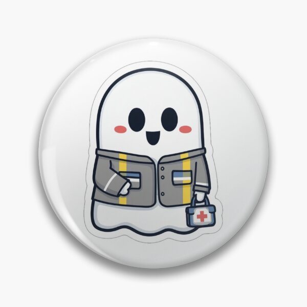 Item preview, Cute Paramedic Ghost - EMS Emergency Medical Services Design designed and sold by 9KYC4.