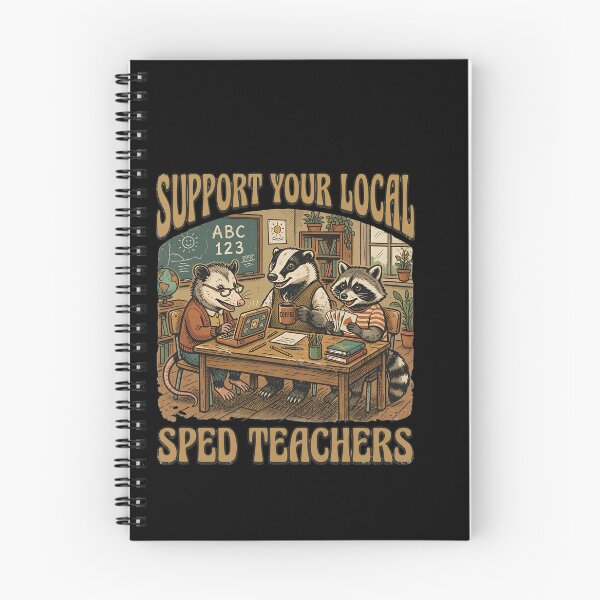 Item preview, Support Your Local SPED Teachers Funny Special Education Animals designed and sold by w66aboo.