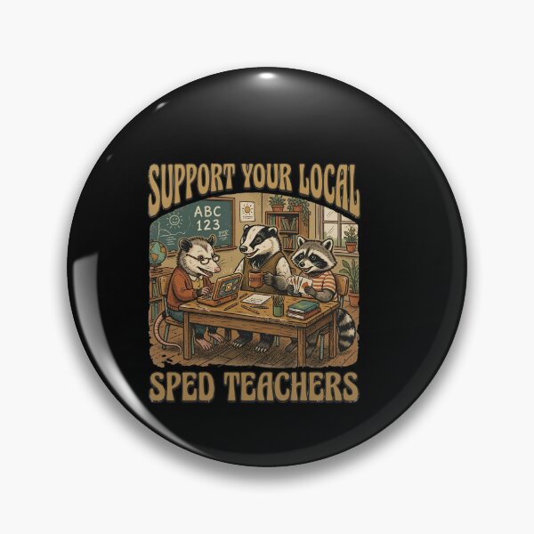 Item preview, Support Your Local SPED Teachers Funny Special Education Animals designed and sold by w66aboo.