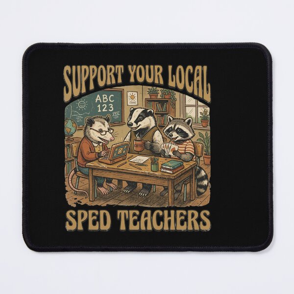 Item preview, Support Your Local SPED Teachers Funny Special Education Animals designed and sold by w66aboo.