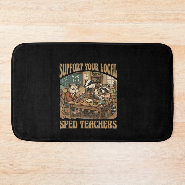 Item preview, Support Your Local SPED Teachers Funny Special Education Animals designed and sold by w66aboo.