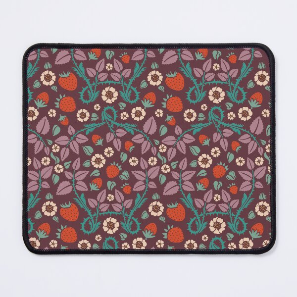 Item preview, Ornate gothic florals with strawberries and thorns designed and sold by ShereeLSDesigns.