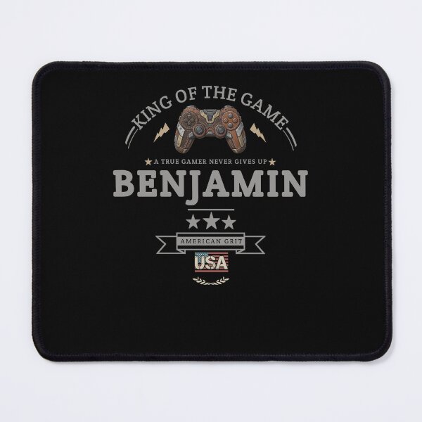Item preview, Name Of Benjamin With Game Controller For Gamers Fans. designed and sold by KIDS FASHION.