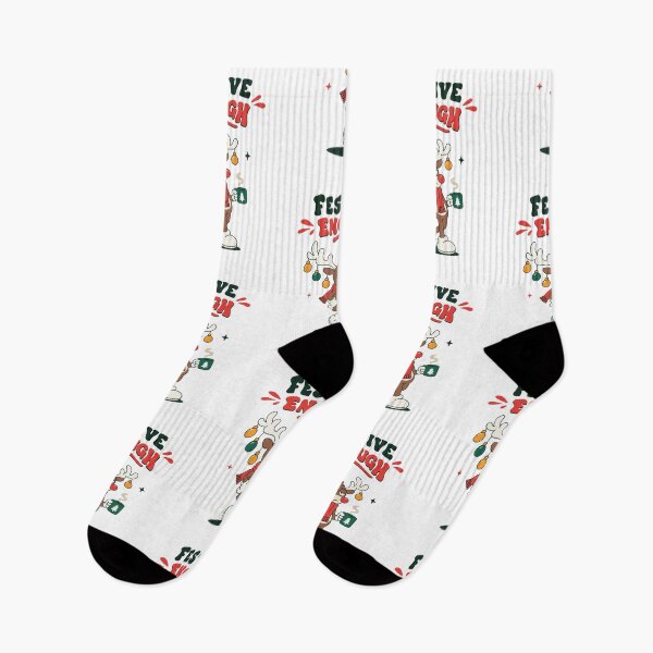 Item preview, Festive Enough | Funny Reindeer Christmas Mascot Holiday Humor designed and sold by MarleneCanto.
