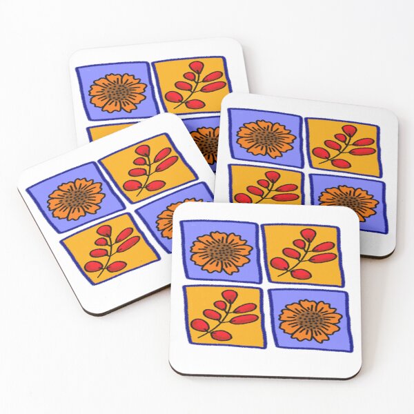 Item preview, botanical squares designed and sold by karinconene.