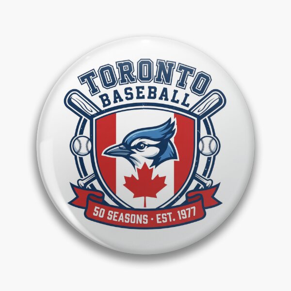 Item preview, Bluejay Baseball Bat Crest designed and sold by Tiffany Roy.