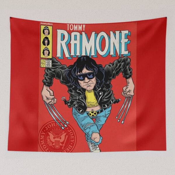 Item preview, Ramones Original Custom Vintage Music Band Tee Unique Poster Wall Art designed and sold by Cool Robot Bro..