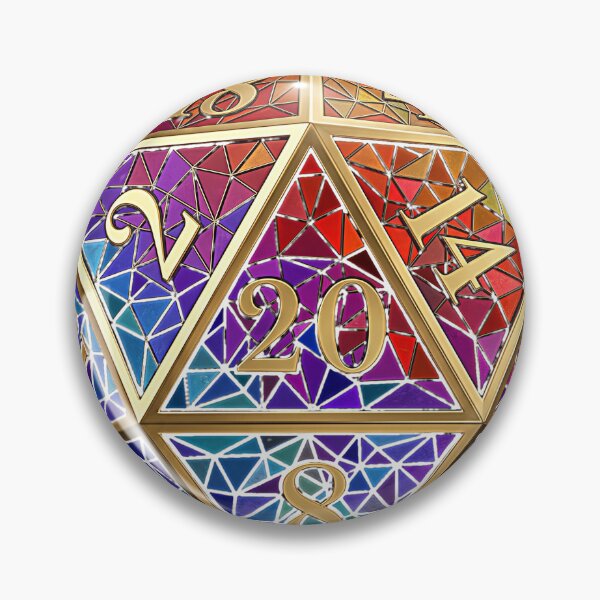 Item preview, 20 Sided Die Funny RPG Gamer Dice Gaming designed and sold by weirdcountry.