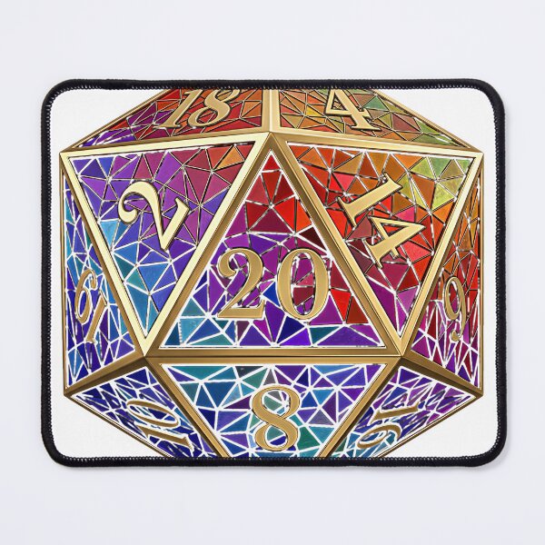 Item preview, 20 Sided Die Funny RPG Gamer Dice Gaming designed and sold by weirdcountry.