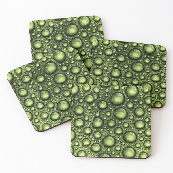 Item preview, Vibrant Lime Green Dew Droplets Texture designed and sold by Piotrek0001.