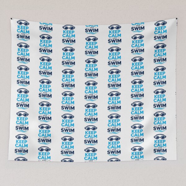 Item preview, KEEP CALM AND SWIM designed and sold by Imprearte.