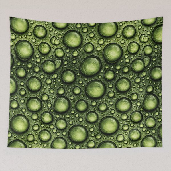 Item preview, Vibrant Lime Green Dew Droplets Texture designed and sold by Piotrek0001.