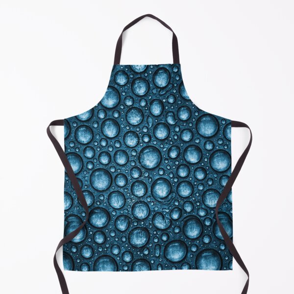 Item preview, Crystal Clear Blue Water Droplets Art designed and sold by Piotrek0001.