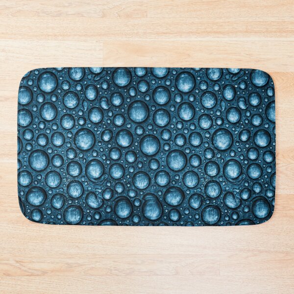 Item preview, Crystal Clear Blue Water Droplets Art designed and sold by Piotrek0001.