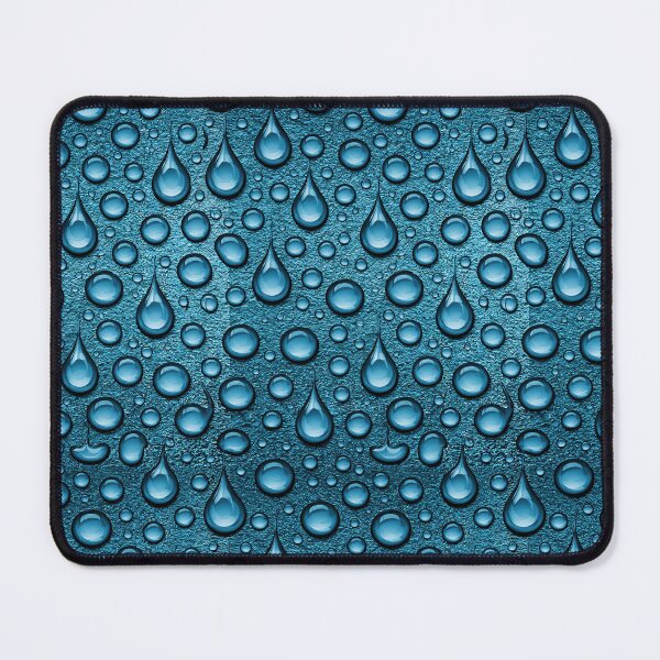 Item preview, Teal Blue Rain Condensation Droplet Pattern designed and sold by Piotrek0001.