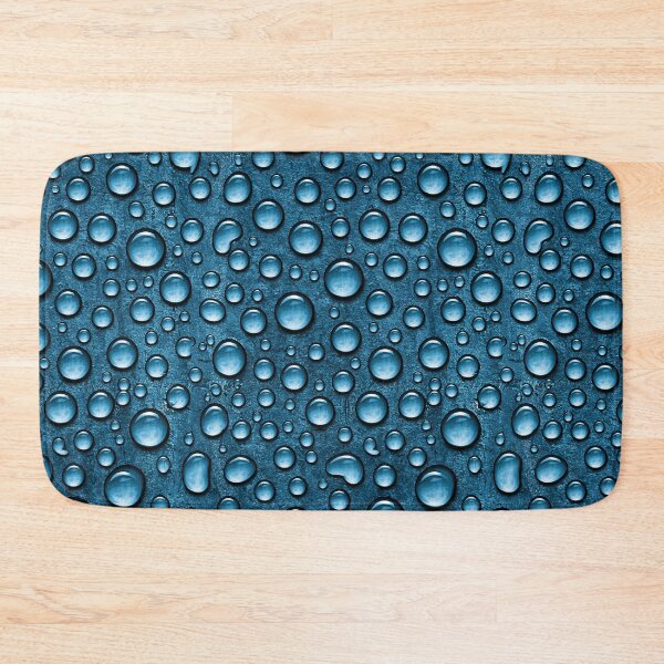 Item preview, Compact Cyan Raindrops on Glass Texture designed and sold by Piotrek0001.
